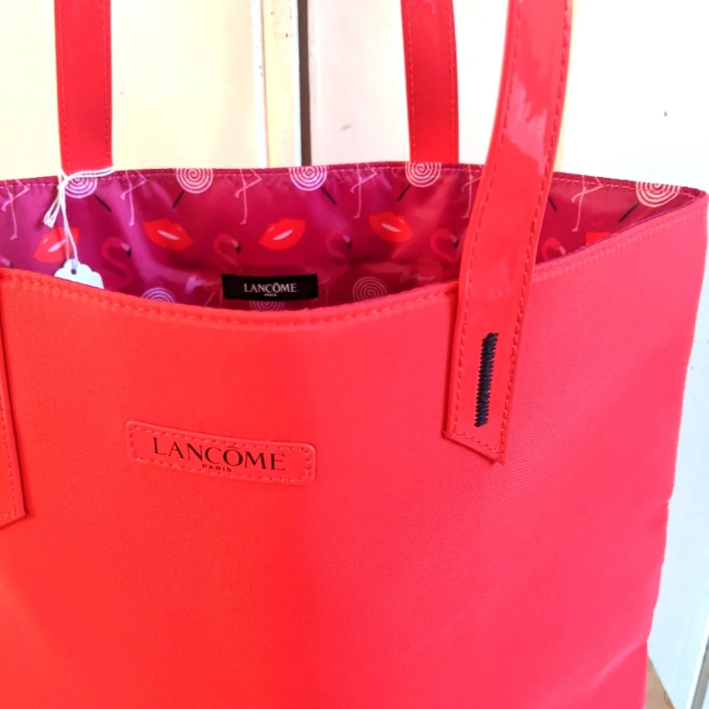 SOLD Lancome color block tote - Picture 8 of 8